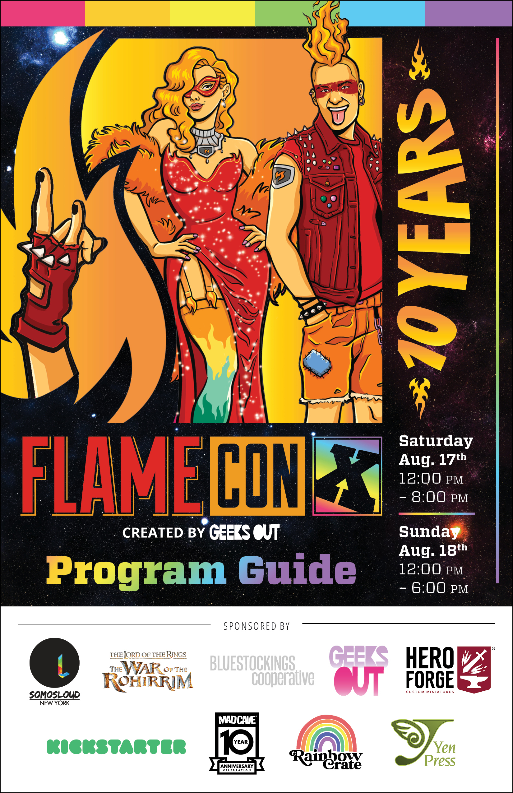 Flame Con 2024 Guide Cover